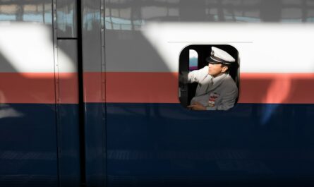 pilot sitting to opened window